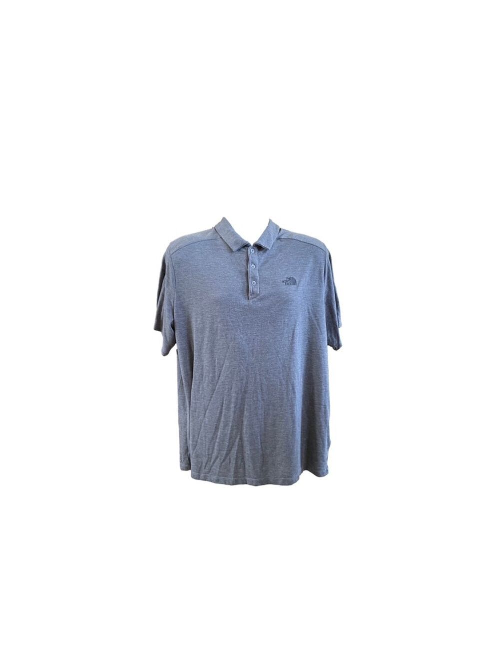 Men's The North Face Gray Polo Shirt Size XL - Picture 3 of 5